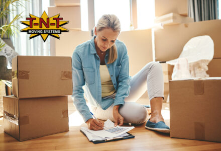 Moving Check List - Get Ready To Go with T-N-T Moving Systems