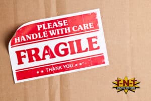 How to move fragile items.