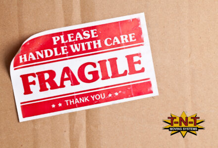 How to move fragile items.